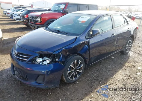 2013 Toyota Corolla Le from USA, damaged, VIN 5YFBU4EE6DP093501
